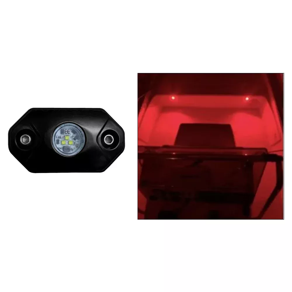 Black Oak LED Red Rock Accent Light - RL-R Black Oak Housing